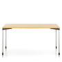 Vitra - Map Table 150 x 75 cm, glanzchrom / Eiche hell