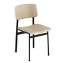 Muuto - Loft Chair, schwarz/ eiche