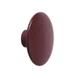 Muuto - Wandhaken "The Dots" single medium, burgundy