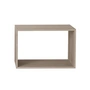 Muuto - Stacked System Regalmodul ohne Rückwand, large / Eiche