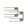 String - Hanger Rack Modul für Weingläser, 16 x 20 cm, grau (2er-Set)