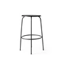 Audo - Afteroom Barhocker ohne Lehne, schwarz, H: 75 cm