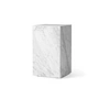 Audo - Plinth Tall Beistelltisch, weiss