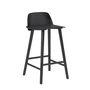 Muuto - Nerd Barhocker H 65 cm, schwarz
