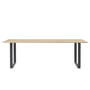 Muuto - 70/70 Esstisch, 225 x 90 cm, Eiche / schwarz