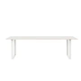 Muuto - 70/70 Esstisch, 255 x 108 cm, weiss (Laminat)