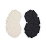 Kvadrat - Clouds 8er-Set, Divina 191 (schwarz) / Divina 106 (weiss)