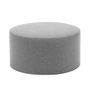 Softline - Drum Hocker / Beistelltisch gross, Ø 60 x H 30 cm, Filz Melange grau (620)