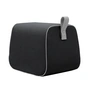 Softline - Nector Hocker, Filz Melange anthrazit (610) / Keder Filz Melange grau (620)