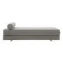 Softline - Lubi Schlafsofa mit Kaltschaummatratze, Hallingdal grau (65 130), inkl. Nackenrolle	