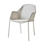 Cane-line - Breeze Sessel stapelbar (5464) Outdoor, weiss-grau