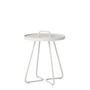 Cane-line - On-the-move Beistelltisch Outdoor, Ø 37 x H 42 cm, weiss