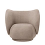 Ferm Living - Rico Lounge Chair, Bouclé sand