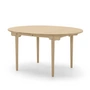 Carl Hansen - CH337 ausziehbarer Esstisch, 140 x 115 cm, eiche geölt (mit Auszug für 2 Platten)