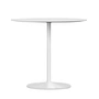 Montana - Panton Esstisch, Ø 90 x H 72 cm, Laminat snow / snow