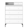 Montana - Keep Kommode mit Beinen, new white
