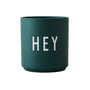 Design Letters - AJ Favourite Porzellan Becher, Hey / grün