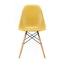 Vitra - Eames Fiberglass Side Chair DSW, Ahorn gelblich / Eames ochre light (Filzgleiter weiss)