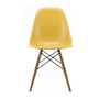 Vitra - Eames Fiberglass Side Chair DSW, Esche honigfarben / Eames ochre light (Filzgleiter weiss)