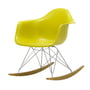 Vitra - Eames Plastic Armchair RAR RE, Ahorn gelblich / Chrom / senf