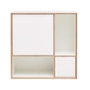 Müller Small Living - Vertiko Ply Sideboard Two, Fronten CPL reinweiss (RAL 9010) / Birkenschichtholzkante