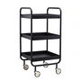 House Doctor - Servierwagen Roll, schwarz
