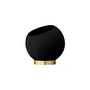 AYTM - Globe Blumentopf, Ø 17 x H 15,4 cm, schwarz