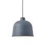 Muuto - Grain Pendelleuchte, blau-grau