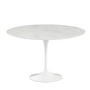 Knoll - Saarinen Tulip Bistrotisch Ø 120 cm, weiss / Mamor Statuarietto