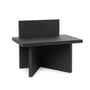 Ferm Living - Oblique Hocker/ Ablage, Esche schwarz