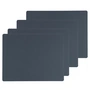 Lind DNA - Tischset Square L, 35 x 45 cm, Nupo dunkelblau (4er-Set)