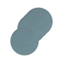 Lind DNA - Glasuntersetzer rund Ø 10 cm, Nupo hellblau (4er-Set)