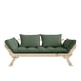 Karup Design - Bebop Sofa, Kiefer natur / olivgrün