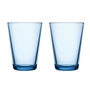 Iittala - Kartio Trinkglas 40 cl, aqua (2er-Set)