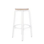 Jan Kurtz - Paris Barhocker H 65 cm, weiss