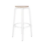Jan Kurtz - Paris Barhocker H 75 cm, weiss