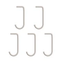 String - Haken für Metallboden, beige (5er-Set)