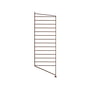 String - Bodenleiter für String Regal 85 x 30 cm, braun