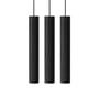 Umage - Chimes Cluster 3 LED-Pendelleuchte, Ø 3 x 22 cm, schwarz