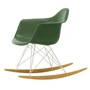 Vitra - Eames Plastic Armchair RAR RE, Ahorn gelblich / weiss / forest