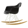 Vitra - Eames Plastic Armchair RAR RE, Ahorn gelblich / weiss / tiefschwarz
