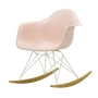 Vitra - Eames Plastic Armchair RAR RE, Ahorn gelblich / weiss / zartrosé