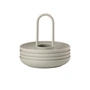 Zone Denmark - Singles Eierbecher mit Halter, mud (4er-Set)