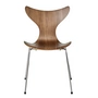 Fritz Hansen - Lily Stuhl, Chrom / Walnuss natur