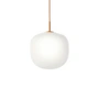 Muuto - Rime Pendelleuchte Ø 37 cm, opal / orange