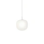 Muuto - Rime Pendelleuchte Ø 25 cm, opal / weiss