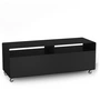 Müller Möbelfabrikation - R 109N Sideboard mit Klapptür auf Rollen, anthrazit seidenmatt (RAL 7016)