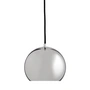 Frandsen - Ball Pendelleuchte Ø 18 cm, Chrom / weiss