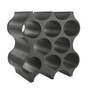Koziol - Flaschenregal Set-Up, deep grey