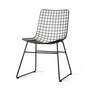 HKliving - Wire Chair, schwarz